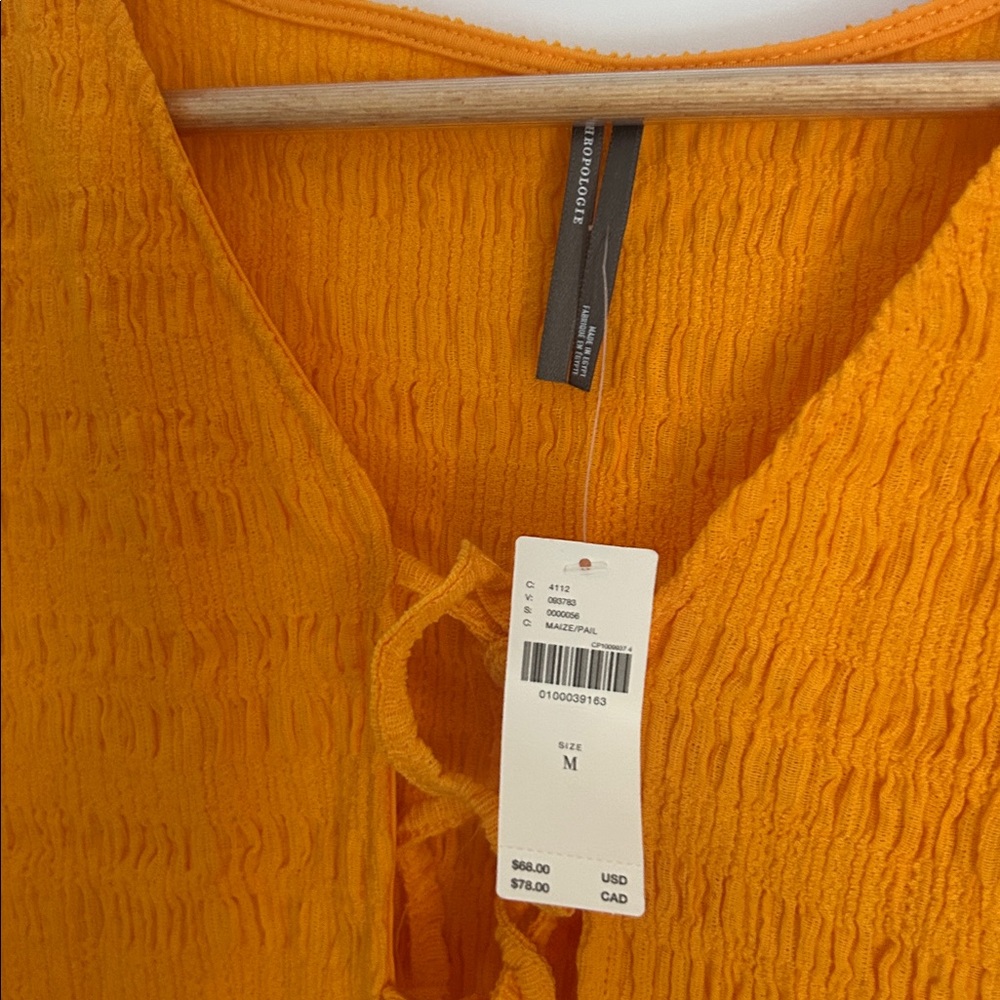 Anthropologie Front-Tie Tank Top - Picture 7 of 12